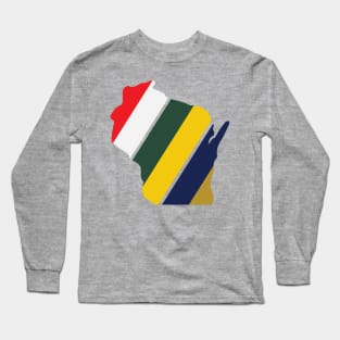 WISCONSIN-COLORS Long Sleeve T-Shirt